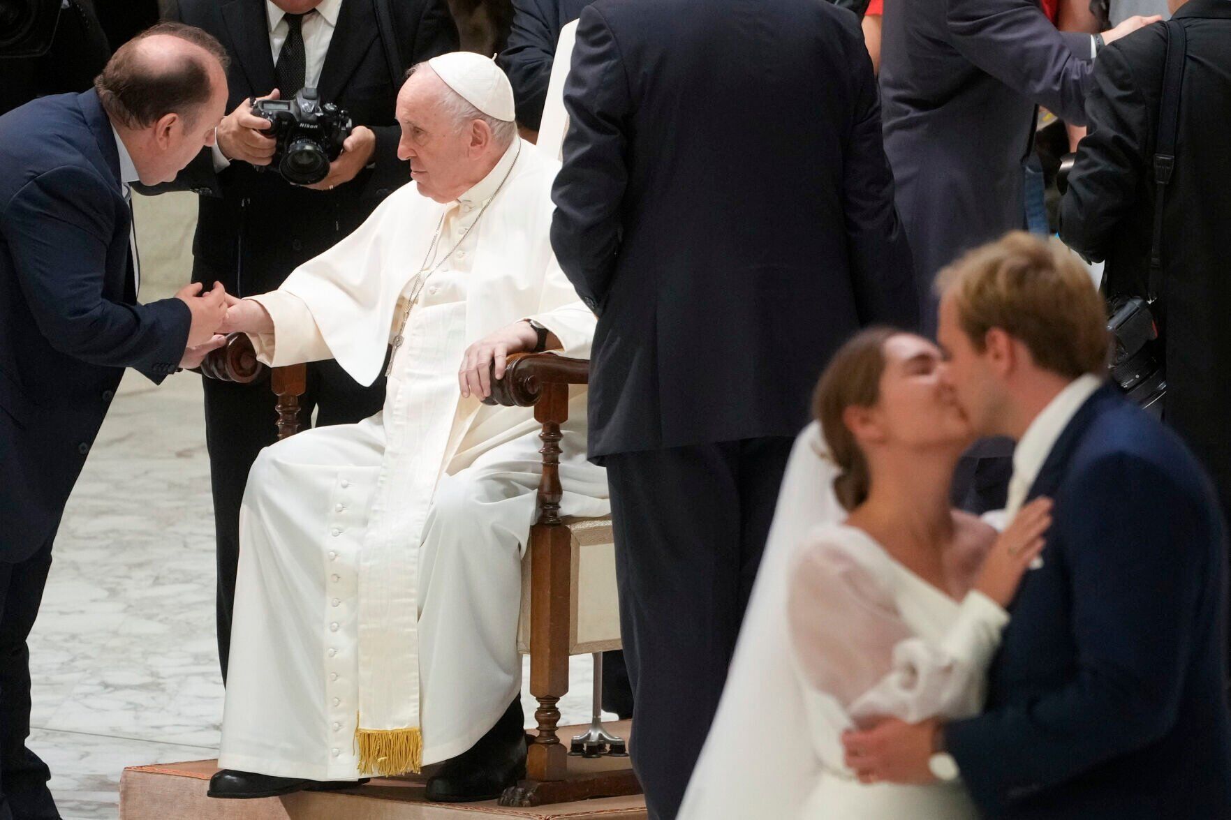 APTOPIX Vatican Pope